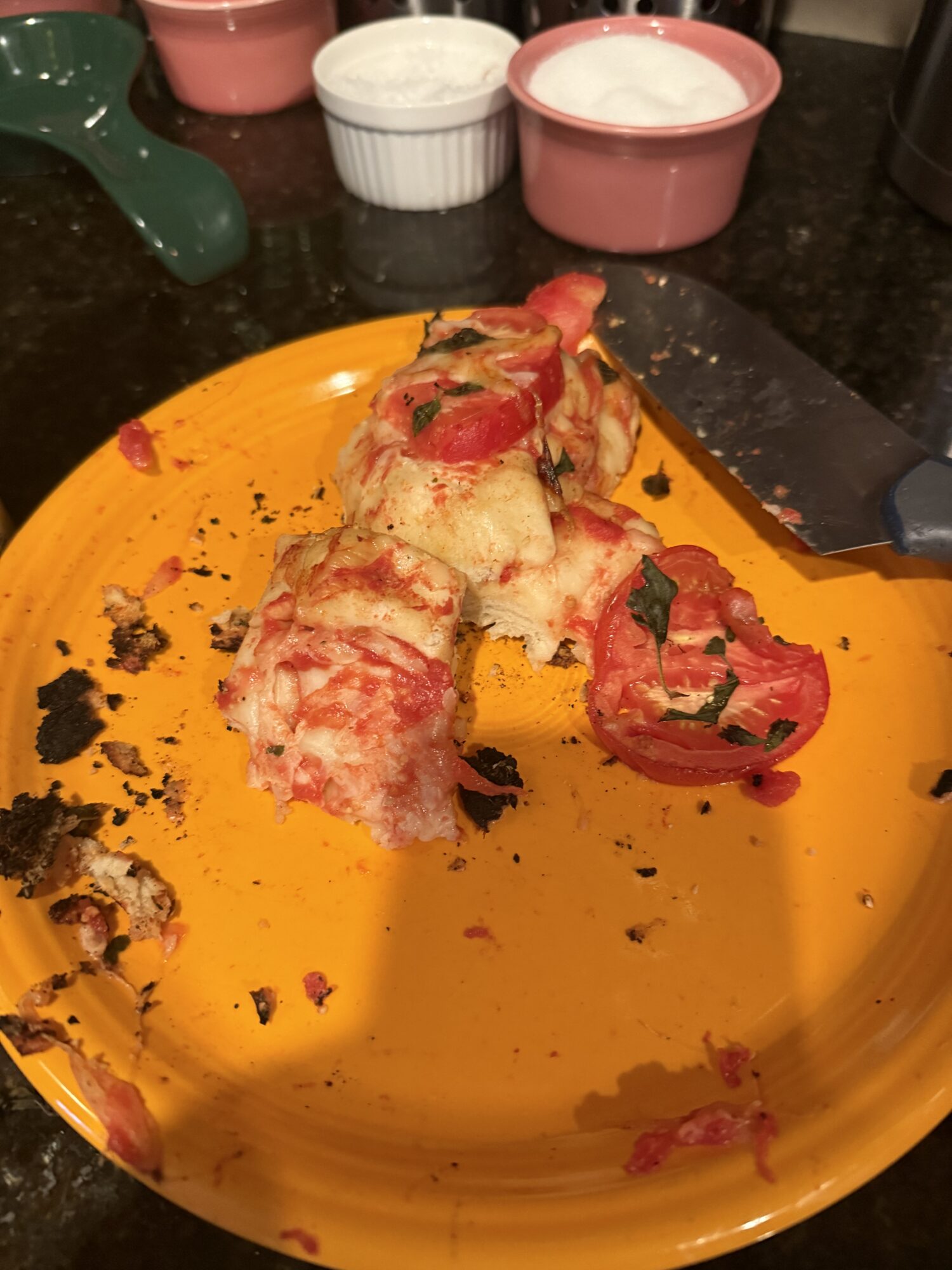 Botched tomato pie